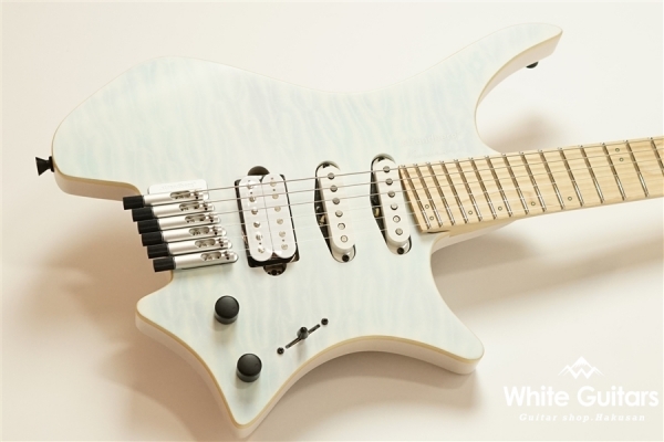 Boden J6 Standard Quarter Swan Maple Neck - Pale Blue White